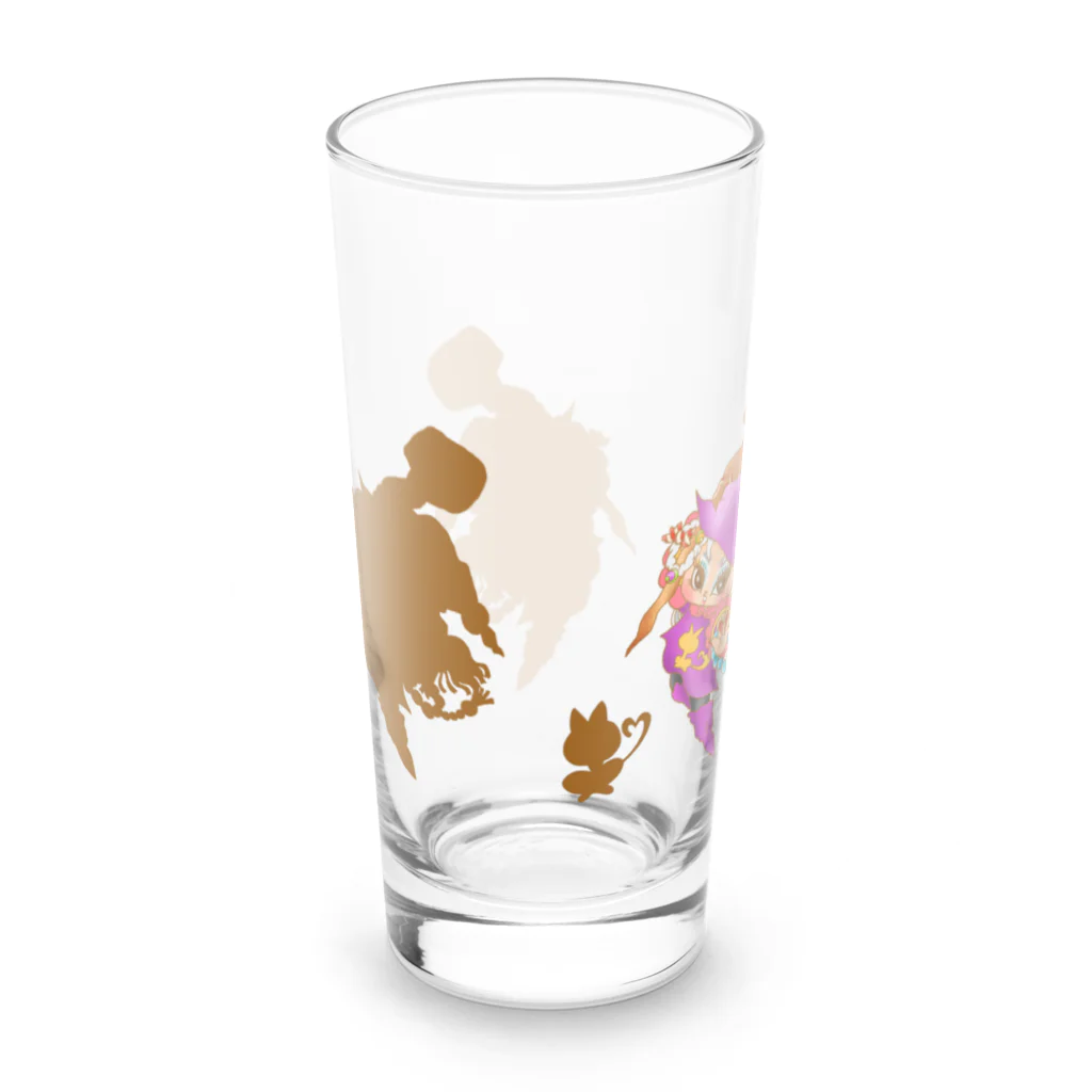 こつめちゃんのおみせの魔女っ娘 Long Sized Water Glass :back