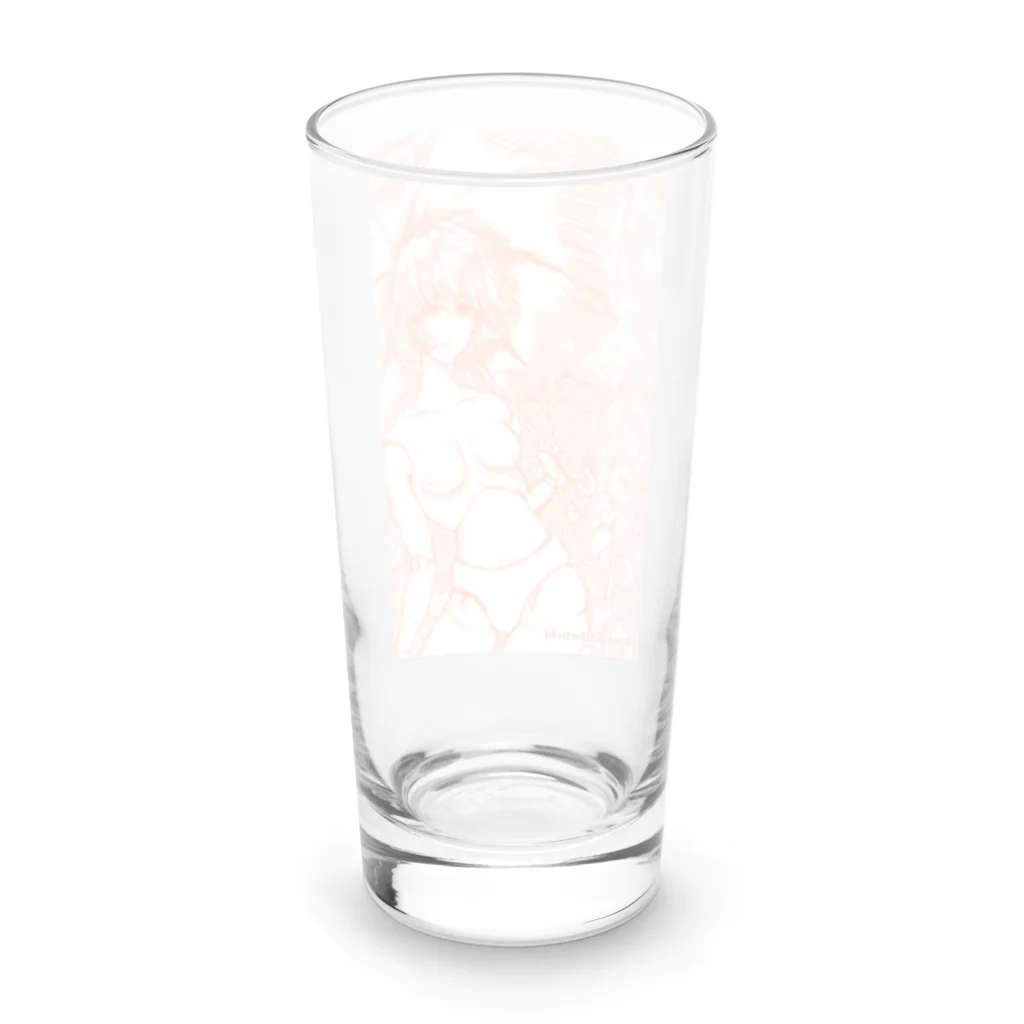 こやしファクトリーの郷愁（夕暮れ色） Long Sized Water Glass :back