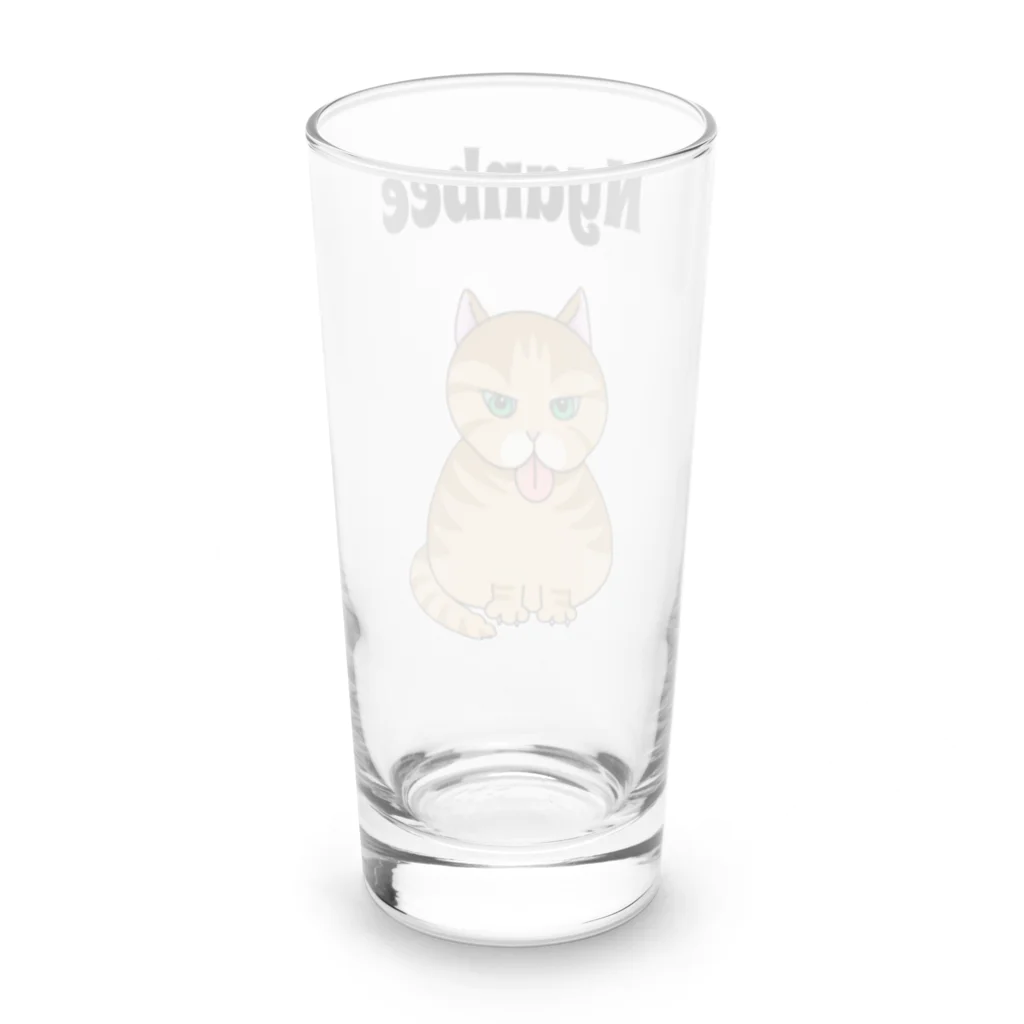 NyanbeeのNyanbee 茶トラさん Long Sized Water Glass :back