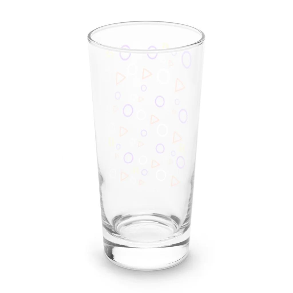 謙遜狂グッズのバラバラ狂ちゃん Long Sized Water Glass :back