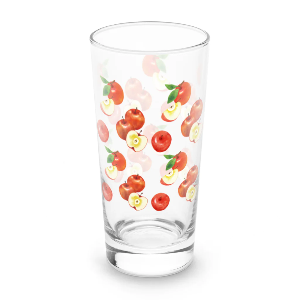 Miho MATSUNO online storeのLovely apples（clear type） ロンググラス反対面