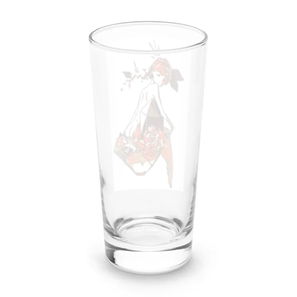 おれのガネちゃんのグッズ Long Sized Water Glass :back