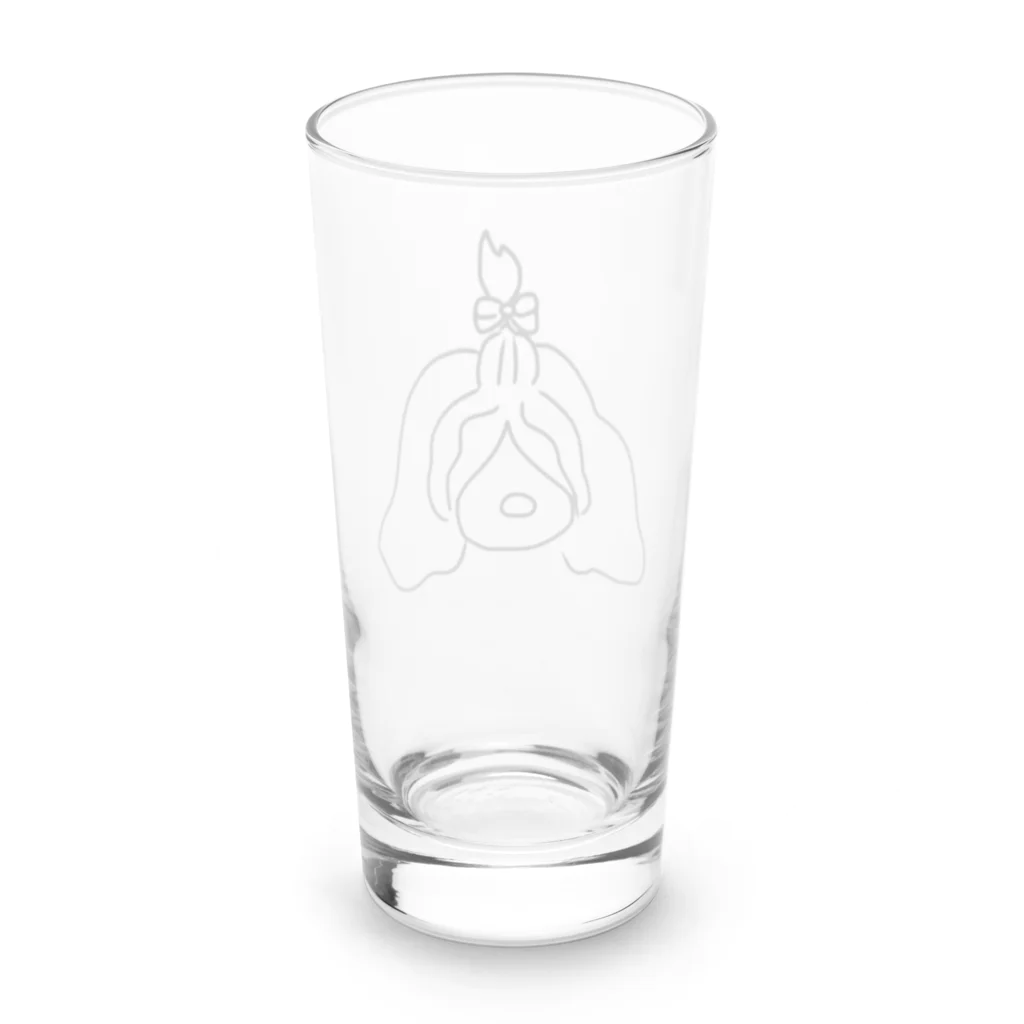 お金がない大学生のJくん Long Sized Water Glass :back