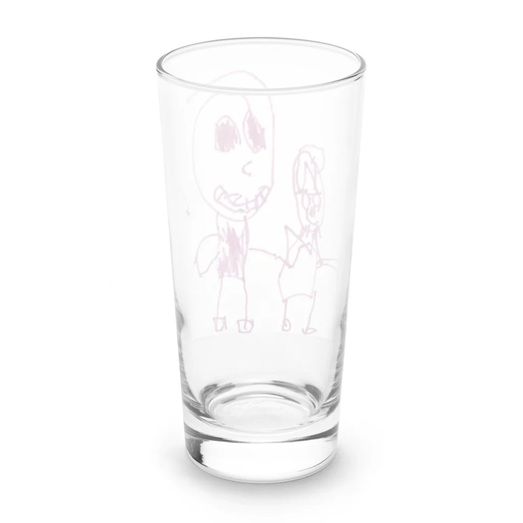 kan_drawingのラブラブな2人 Long Sized Water Glass :back