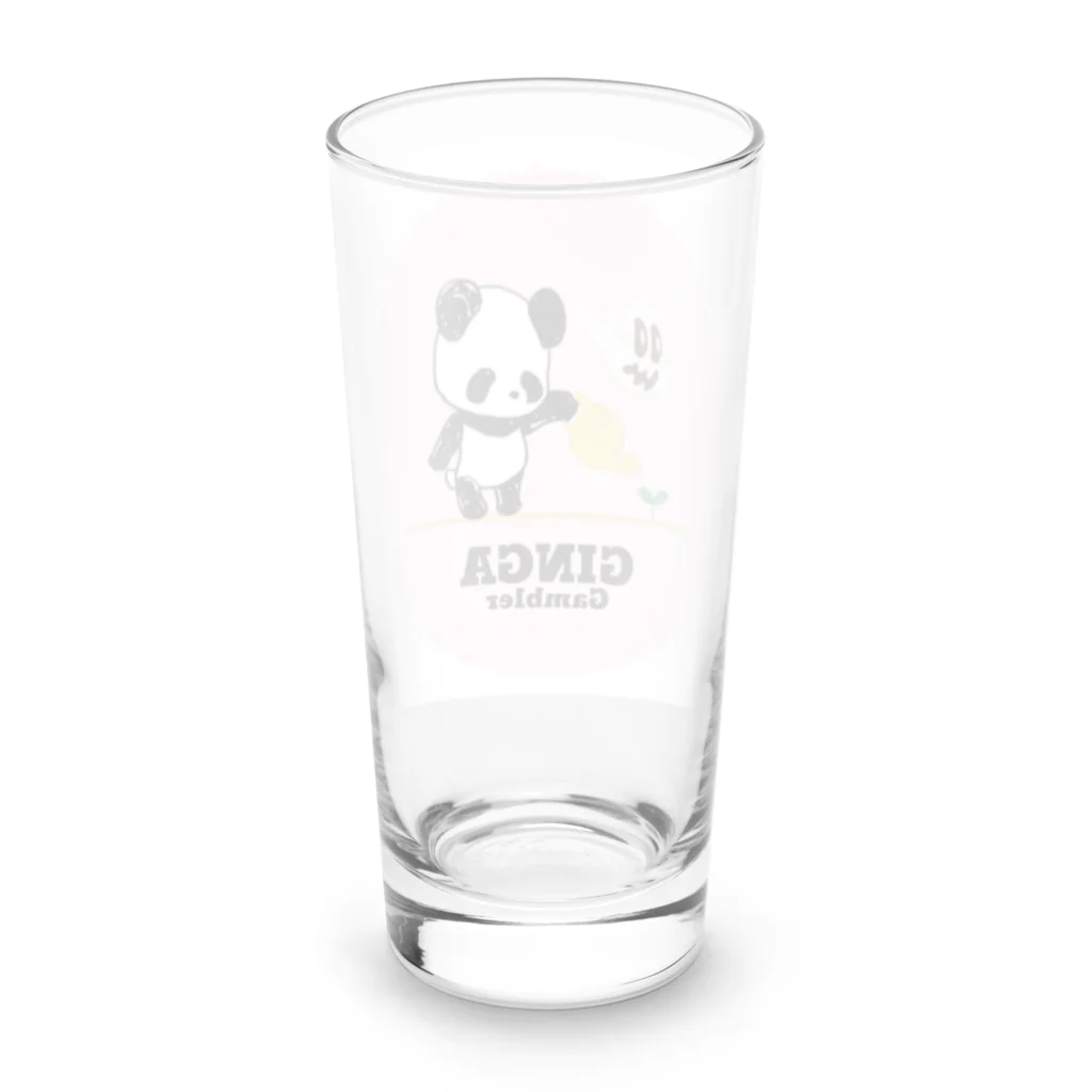 ギャンブラー銀牙👻@🐻の銀牙グッズです Long Sized Water Glass :back