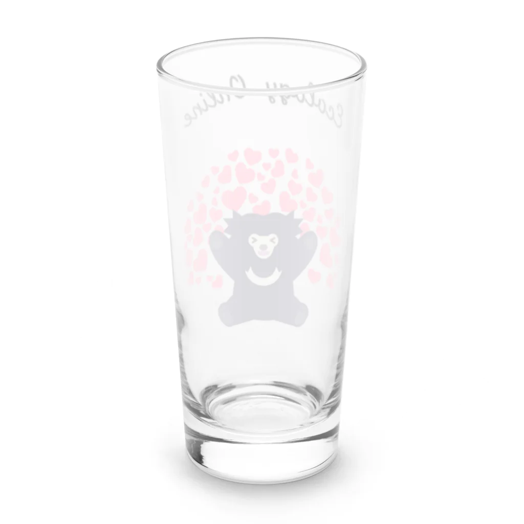 EcologyOnline（エコロジーオンライン）のハートいっぱいナマケグマ EOL ver. Long Sized Water Glass :back