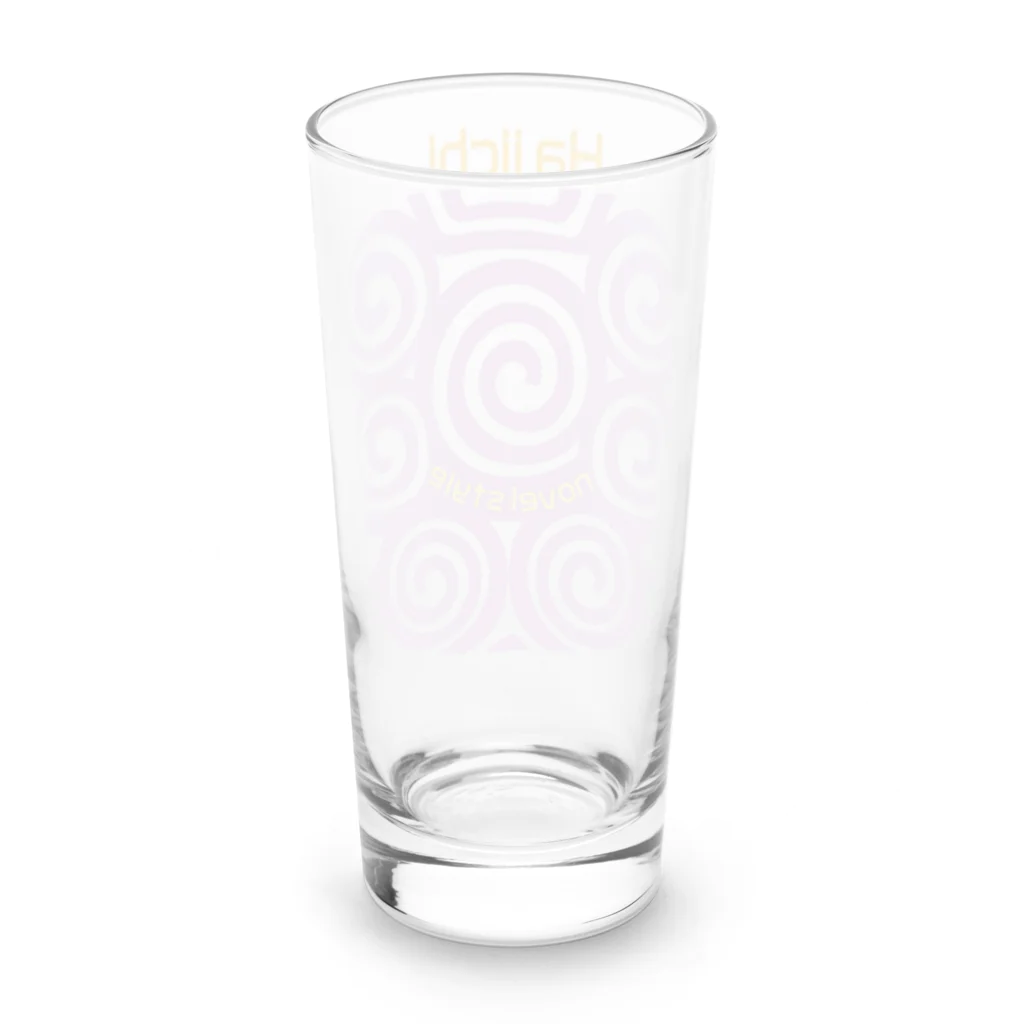 design at.のうずうずハジチ Long Sized Water Glass :back