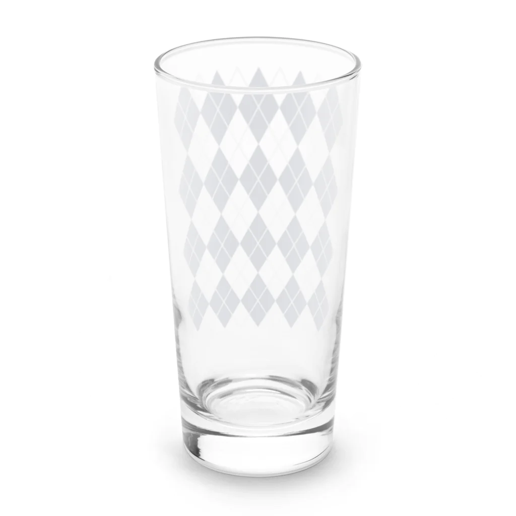 キッズモード某のアーガイル Long Sized Water Glass :back