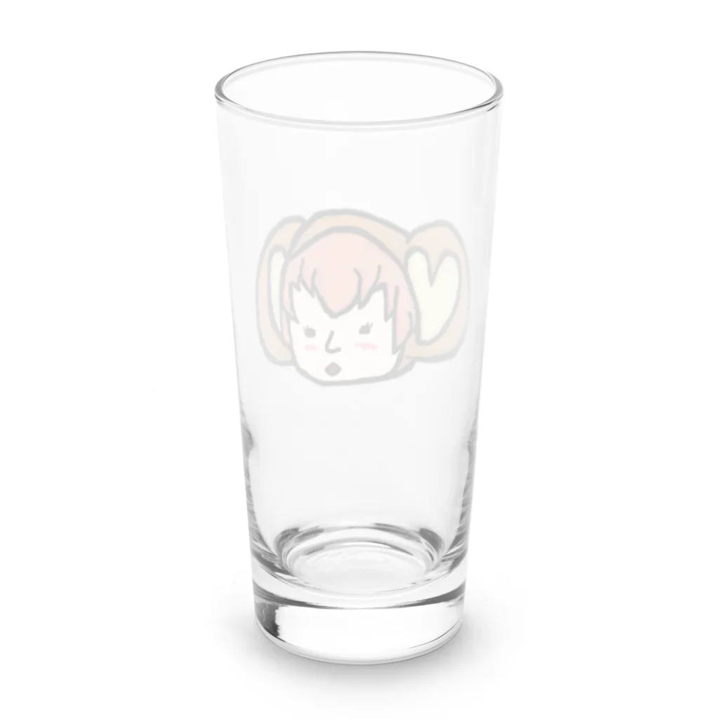 ちゃちゃまるーむのおサルの色々 Long Sized Water Glass :back