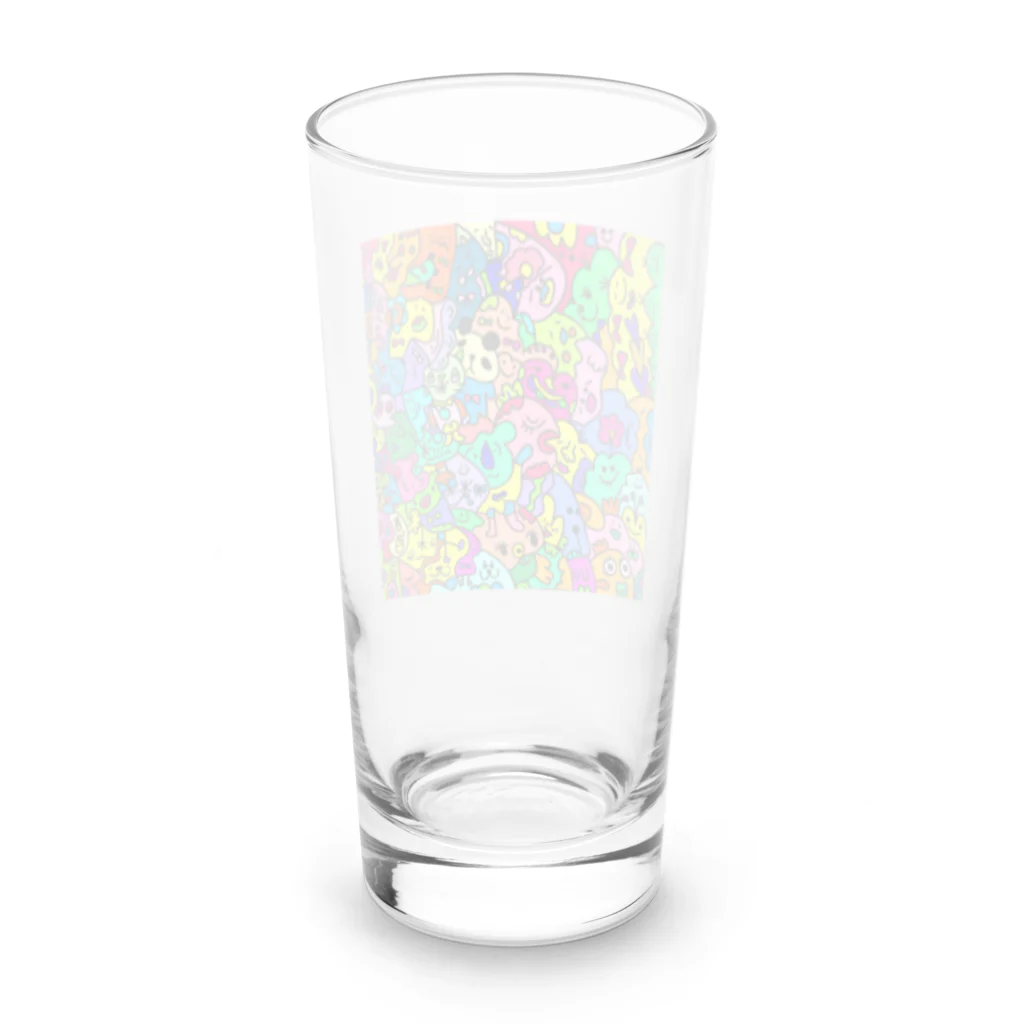 かなぴのお店のウチュウジン　ニンジン Long Sized Water Glass :back