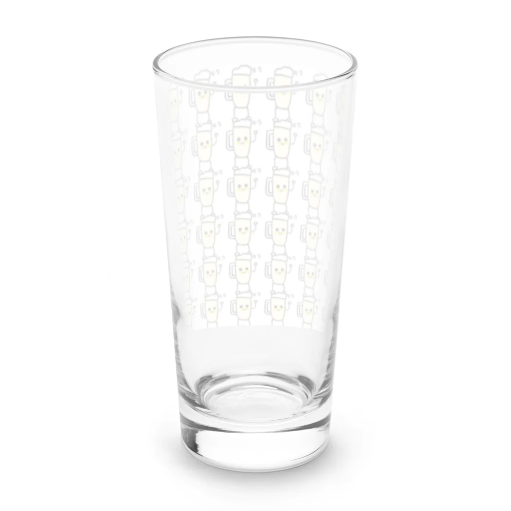 0423mayuのビール　集合体 Long Sized Water Glass :back