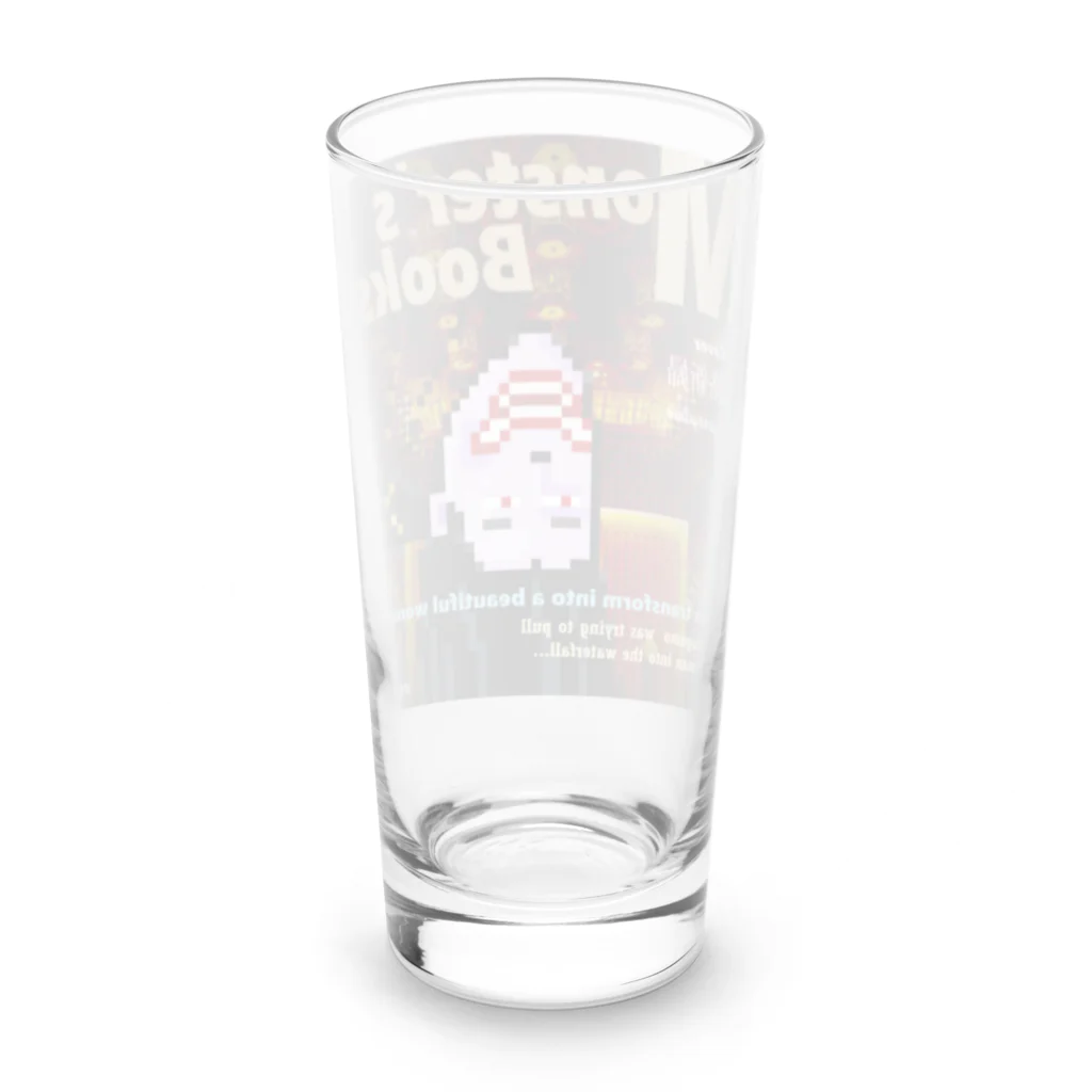 radio-bankのcryptomagazine ジョロウグモ Long Sized Water Glass :back