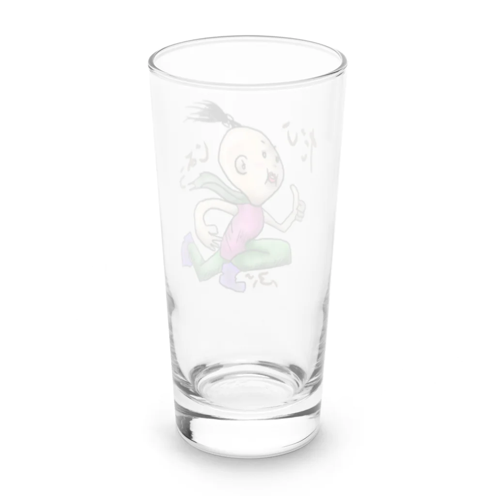 irootokosamuraiの大丈夫 Long Sized Water Glass :back