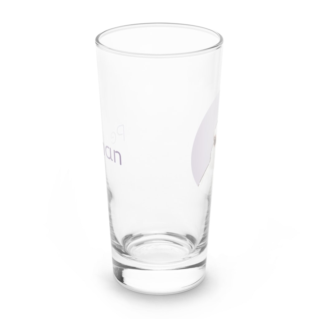 卯月まめのもふもふイラスト屋さんの2 Long Sized Water Glass :back