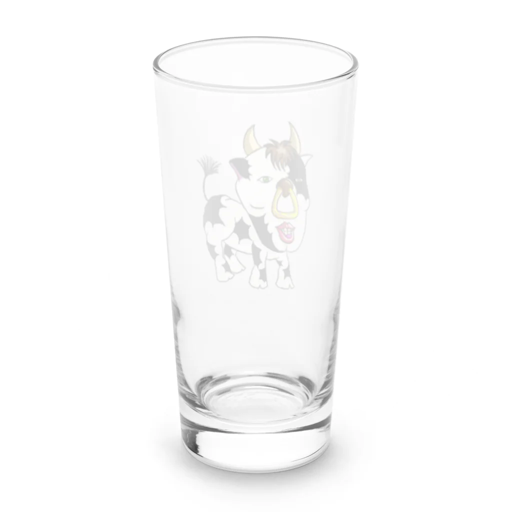 irootokosamuraiの十二子　牛 Long Sized Water Glass :back