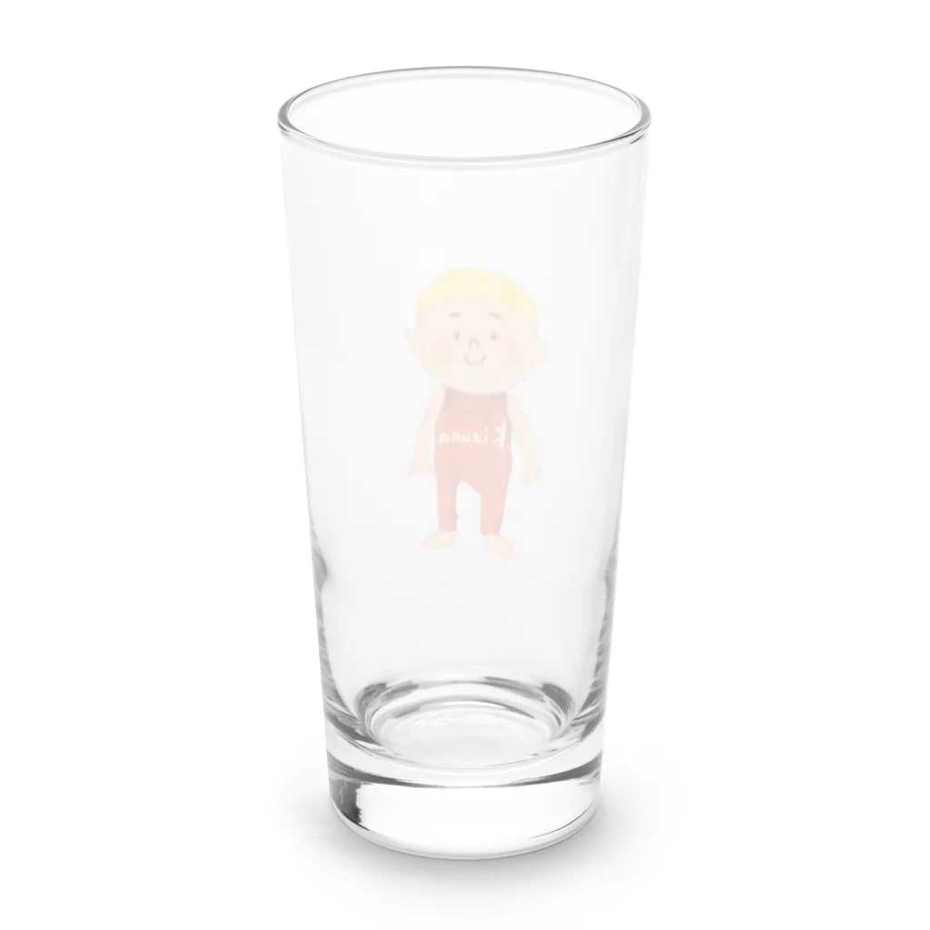 kizuna_marcheのきずなくん Long Sized Water Glass :back