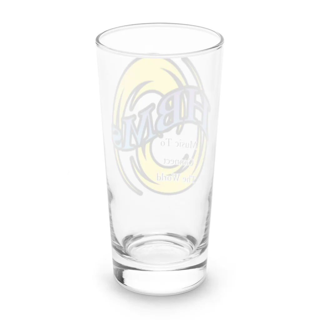 HBMs-Heart Beat Music shop-のHBMs original ロンググラス Long Sized Water Glass :back