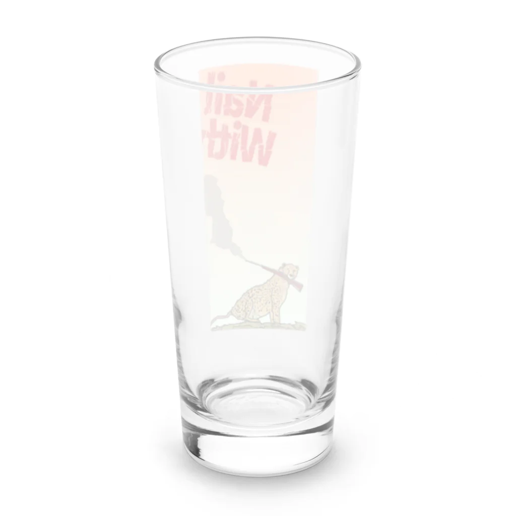 やせいの──。のスナイパーチーター Long Sized Water Glass :back