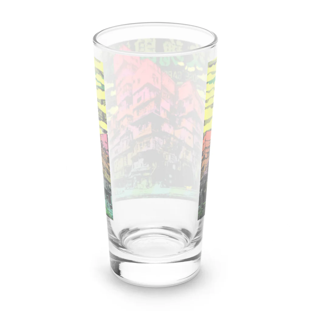 中華呪術堂（チャイナマジックホール）の九龍混沌倶楽部 Long Sized Water Glass :back