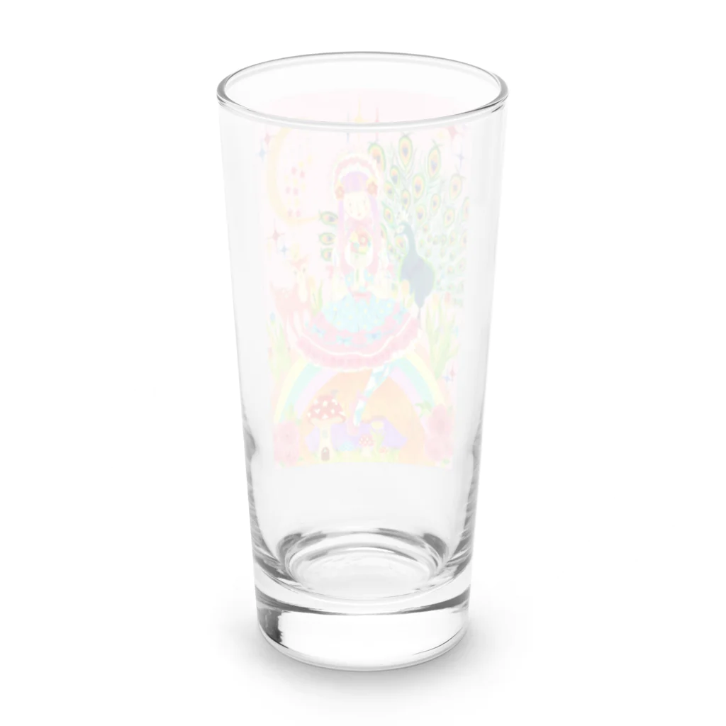 はいからヒストリカルSUZURI店のメルヘン・ドリーム Long Sized Water Glass :back