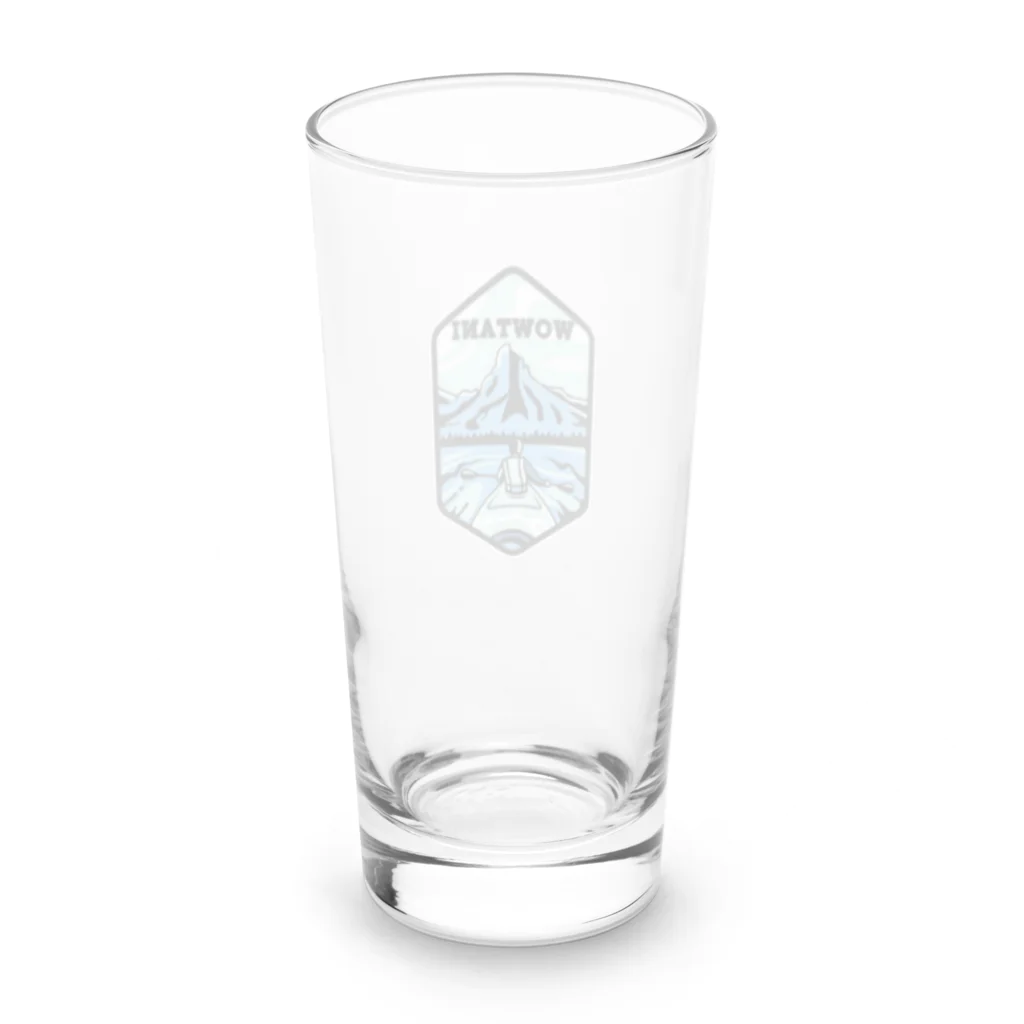 WOWTANIのWOWTANIロゴ　グッズ Long Sized Water Glass :back