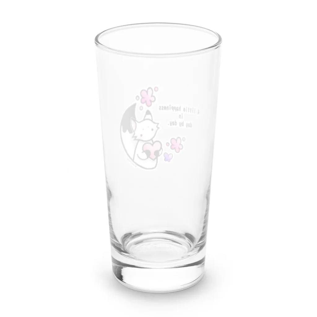 すってんころりん*（レジン雑貨）のすってんころりん*キツネちゃん Long Sized Water Glass :back