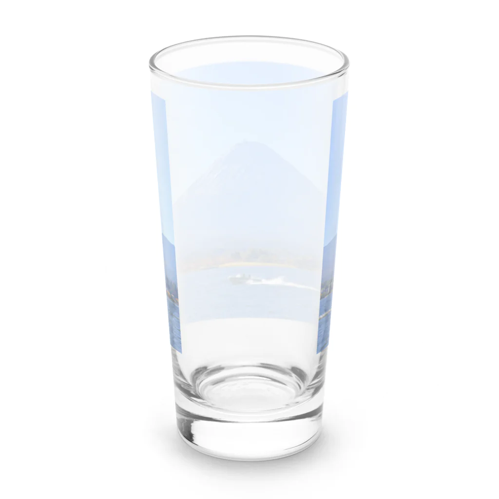 nokkccaの行楽日和 - The perfect day for boating - Long Sized Water Glass :back