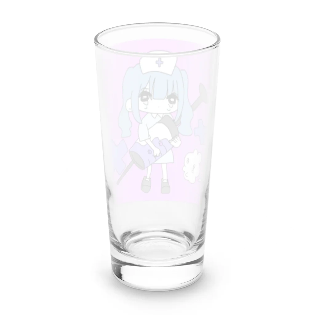 myanmyan_uuの橋本ちゃん Long Sized Water Glass :back