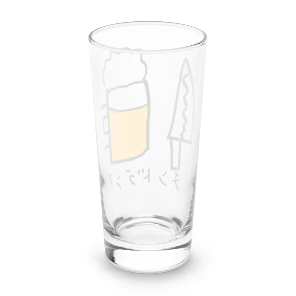 ちょこみんと🍫🍀のキッチンドランカー Long Sized Water Glass :back