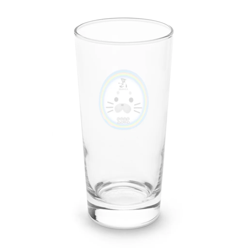 　（GNSブランド）nani72.com　GREENS　なになにアザラシ　忍ショップのアザー忍 Long Sized Water Glass :back