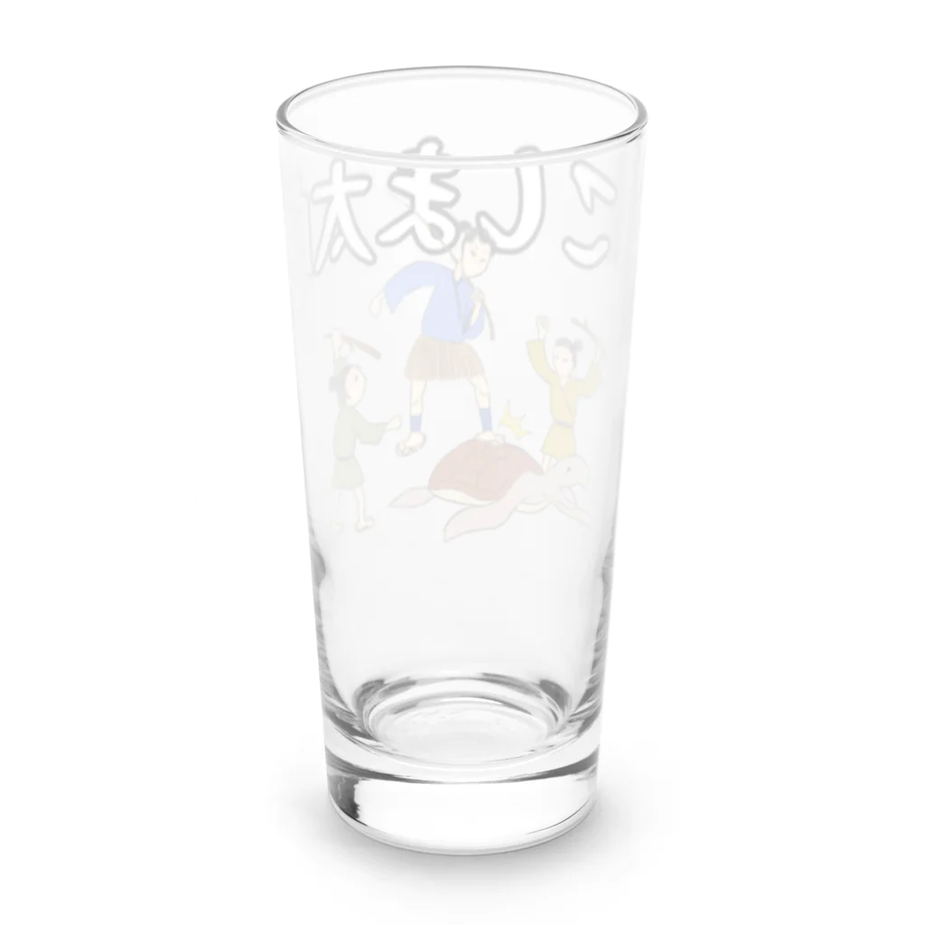 げんげん(バーサーカーモンキーズ)のよこしま太郎 Long Sized Water Glass :back