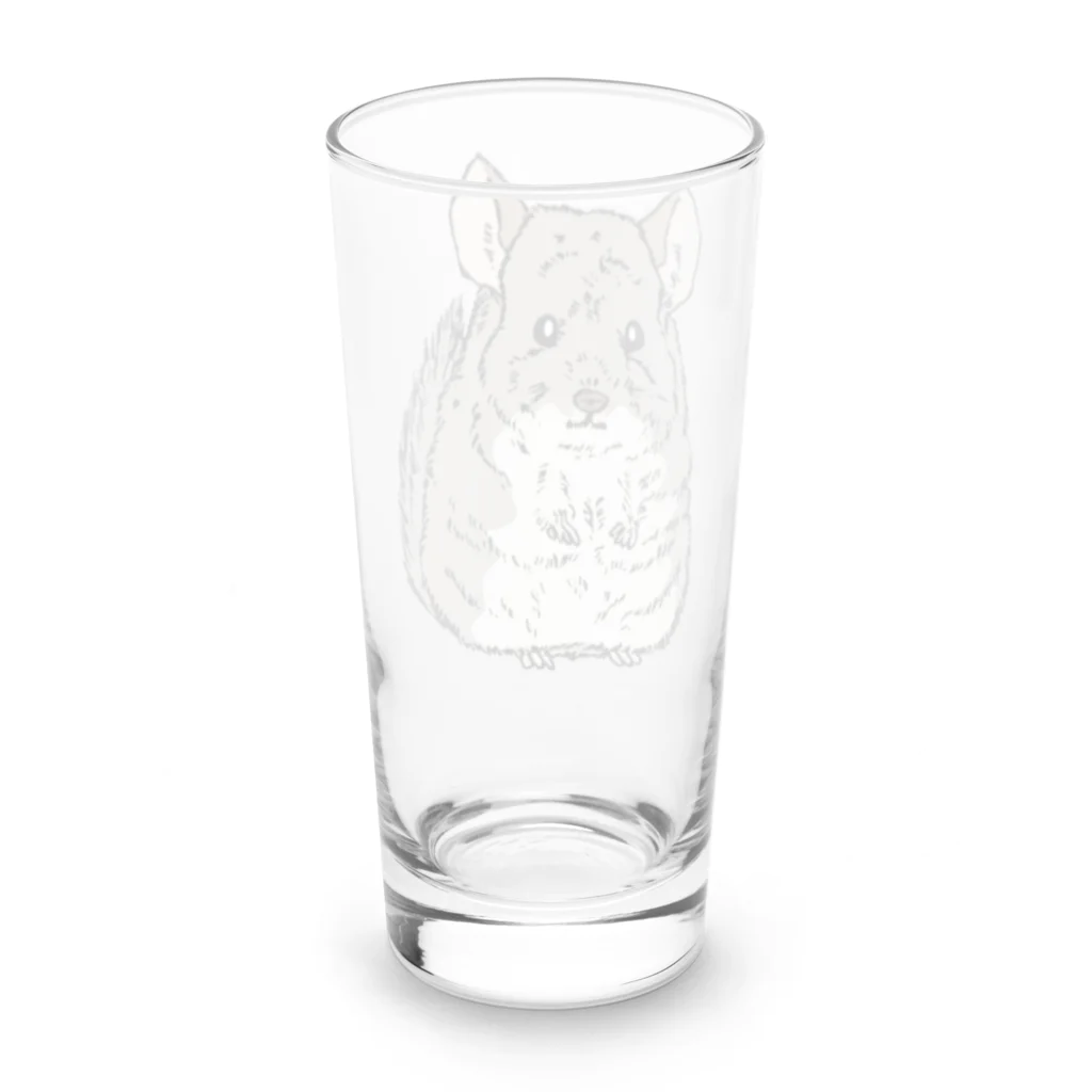 tanuki_msのチンチラ Long Sized Water Glass :back