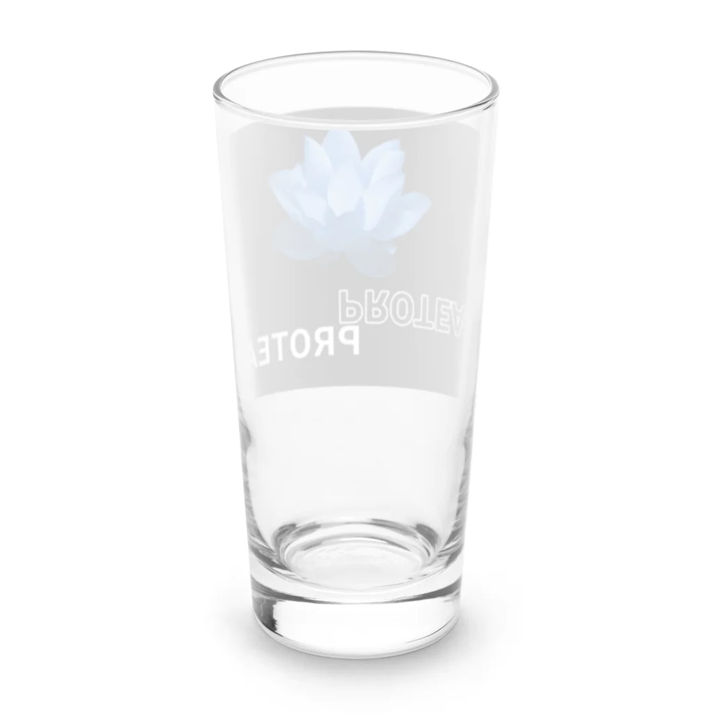 ProteaのBlue Lotus Long Sized Water Glass :back