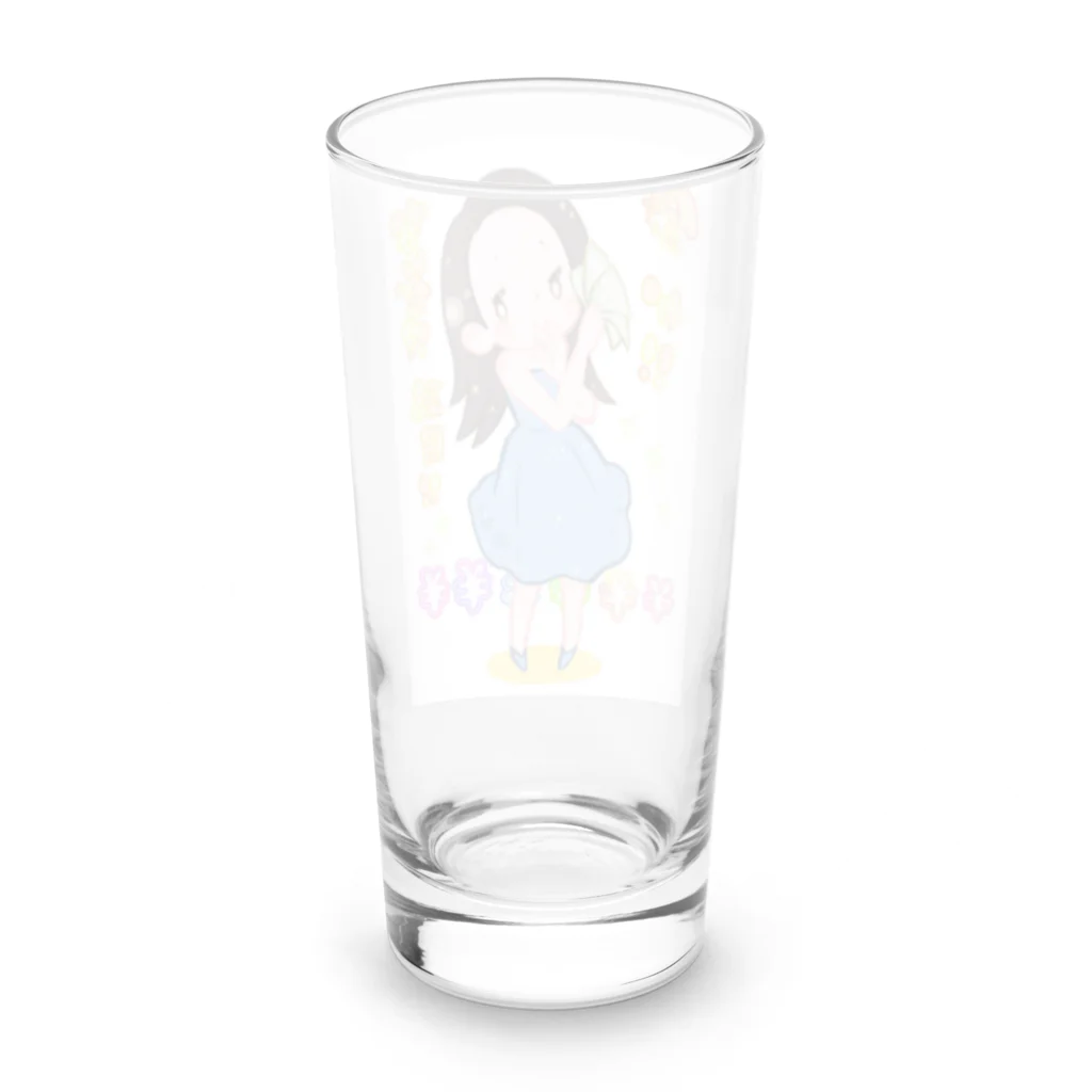 マロンクッキーの歌姫かえりん Long Sized Water Glass :back