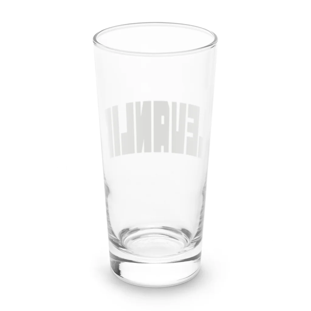 オンラインショップ「田んぼ」の「ELEVANLIFE」文字グッズ Long Sized Water Glass :back