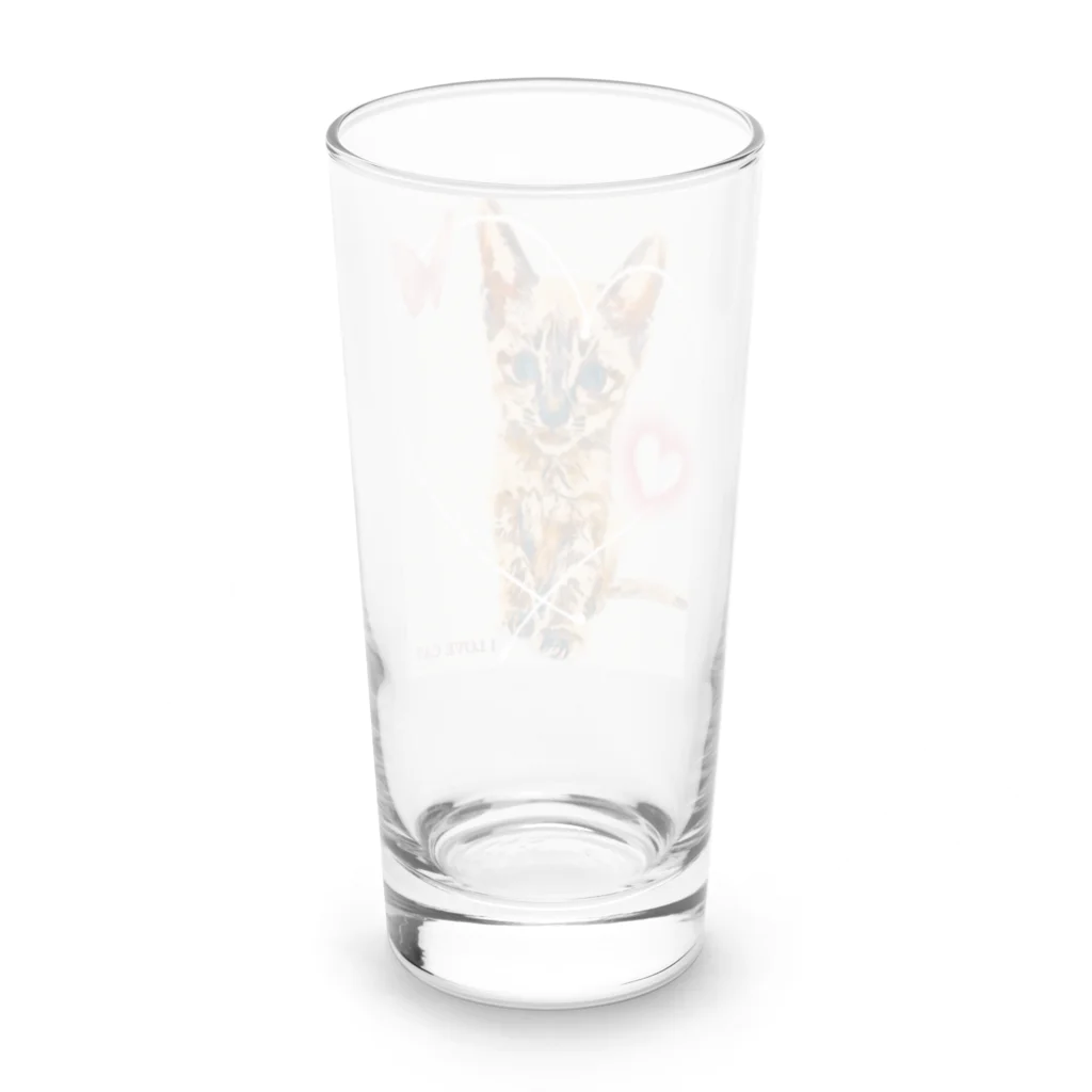 猫王国のいつも一緒 Long Sized Water Glass :back