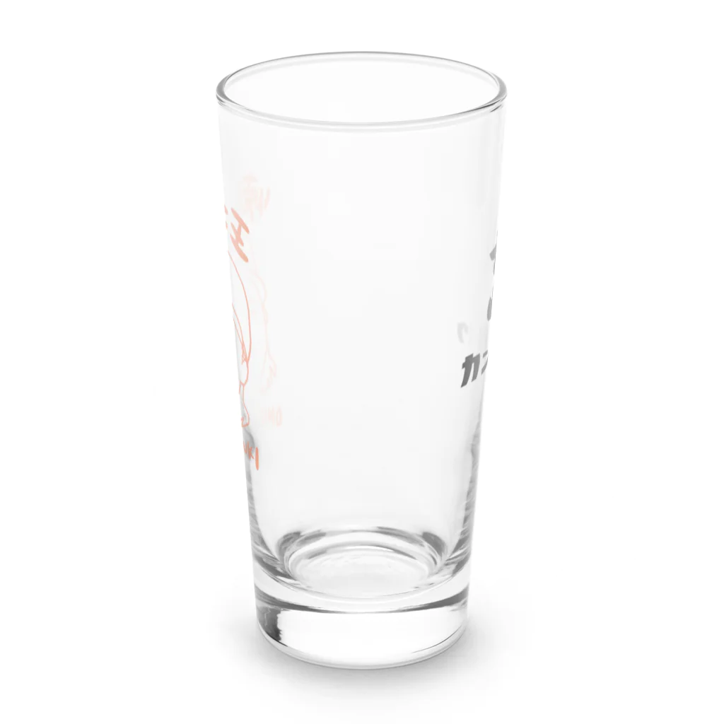 オモシロオカシクの焼肉女王 Long Sized Water Glass :back