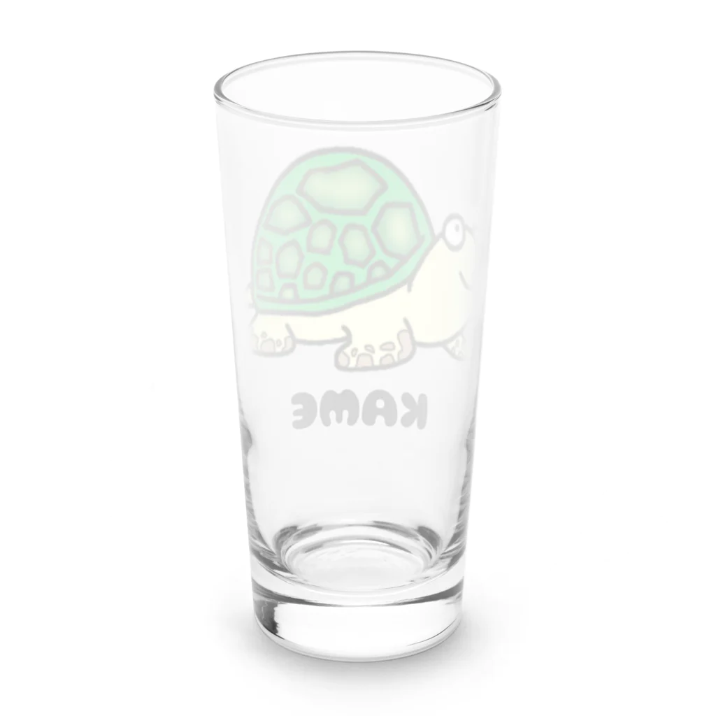 うみぐまのウミガメ Long Sized Water Glass :back