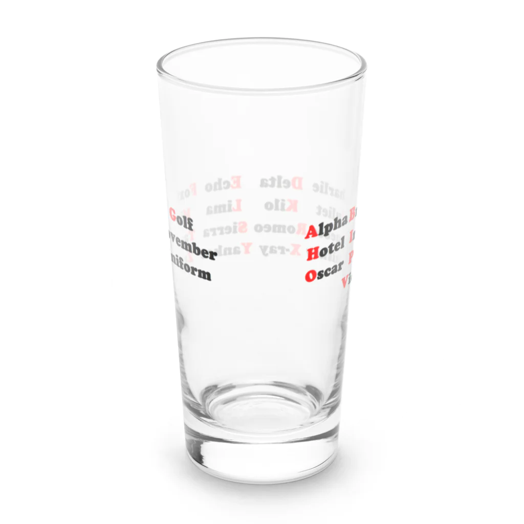 7m4kpvのフォネティックコード Long Sized Water Glass :back