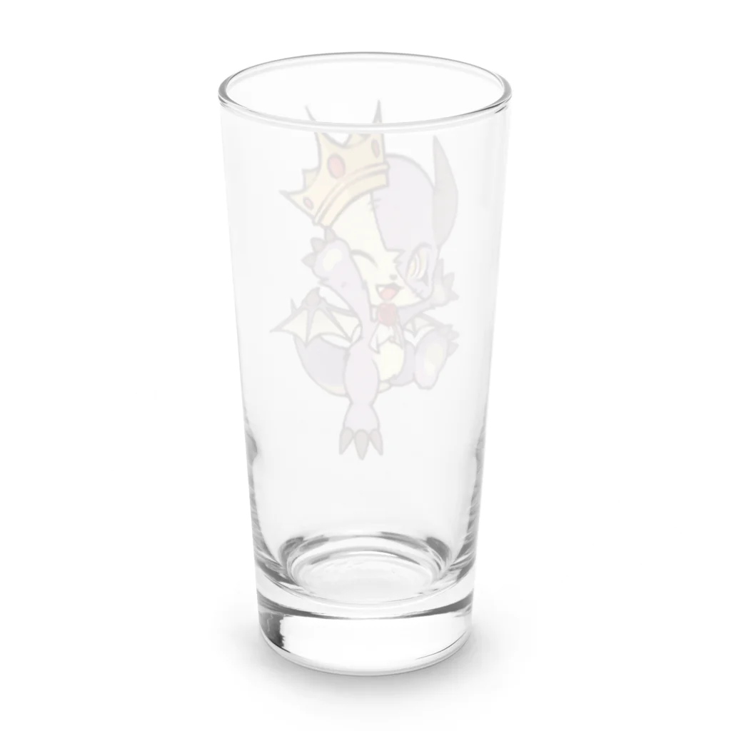 _フェイス_のフェイスくん Long Sized Water Glass :back