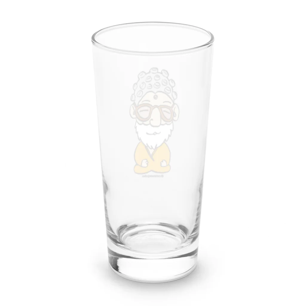 catmanjohn〜猫男じょんのぶつを（仏男じょん） Long Sized Water Glass :back