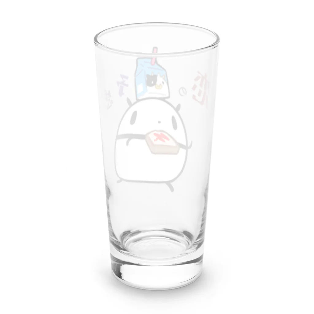 うさやの恋の予感がするパンダ Long Sized Water Glass :back