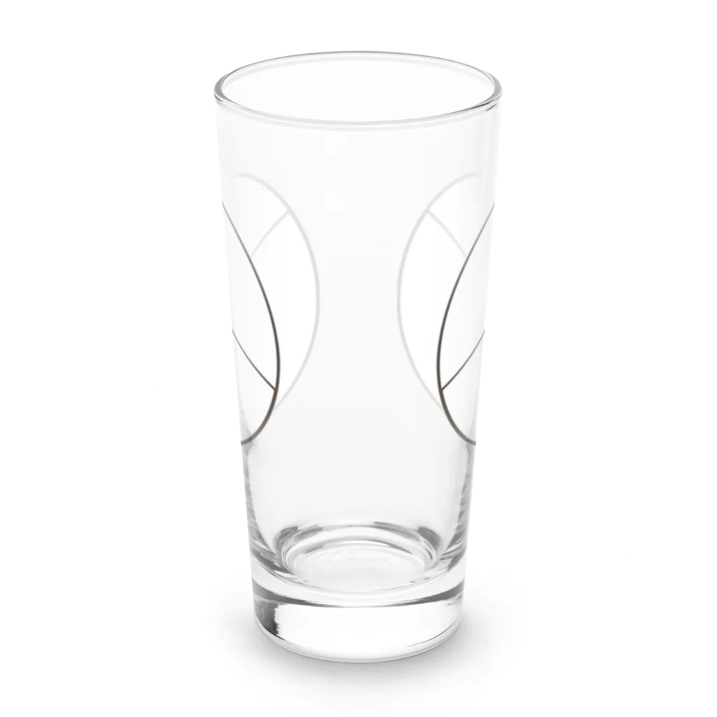 ぱ～ぴ～しょっぷのけだるいくん Long Sized Water Glass :back
