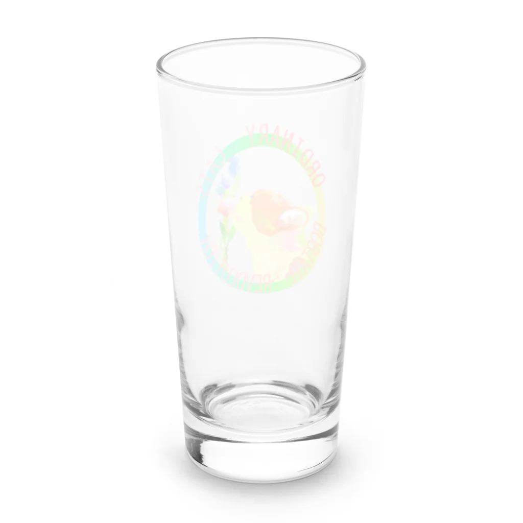 『NG （Niche・Gate）』ニッチゲート-- IN SUZURIのOrdinary Cats06h.t.(春) Long Sized Water Glass :back