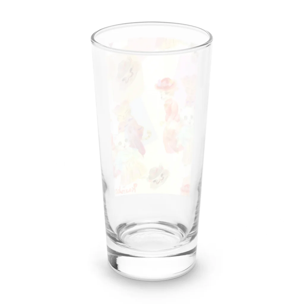 kaxtukaの猫ロマ Long Sized Water Glass :back