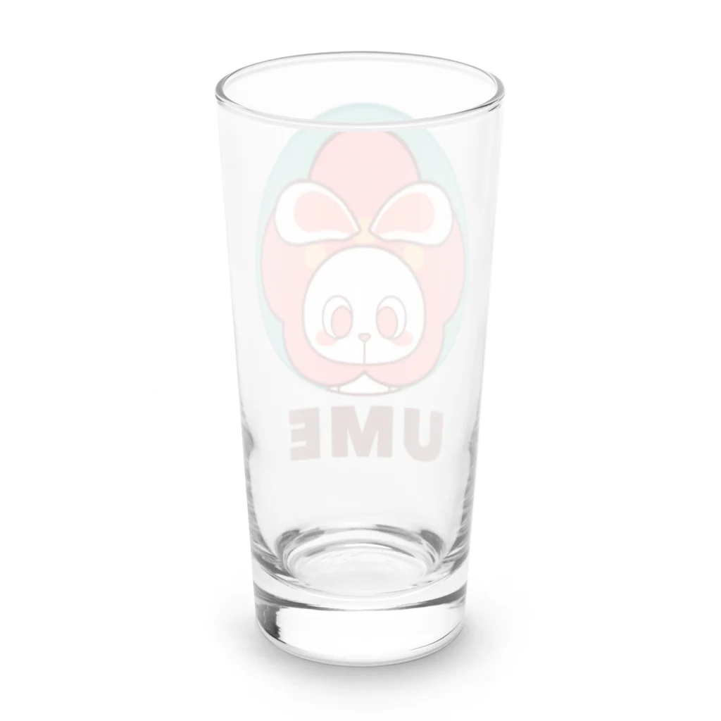 レタ(LETA)のぽっぷらうさぎ(UME・緑) Long Sized Water Glass :back