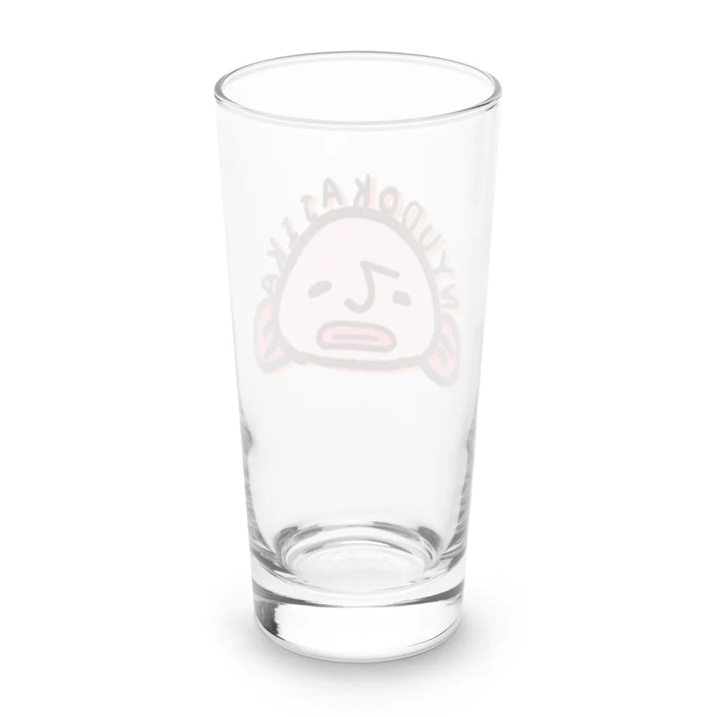 あやぺんのにゅうどうかじか Long Sized Water Glass :back