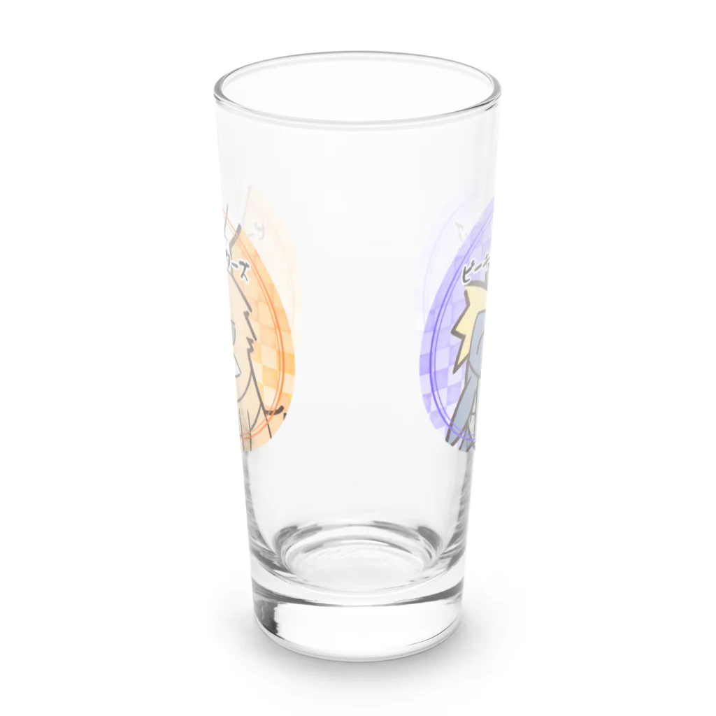 ピーキーモンスターズ【PeakyMonsters】ピキモングッズ公式ショップのキッド＆ノートン-丸- Long Sized Water Glass :back