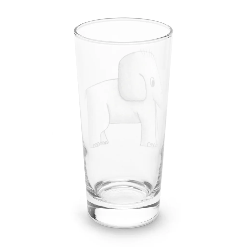 Milankovitch_cycleのアジアゾウ Long Sized Water Glass :back