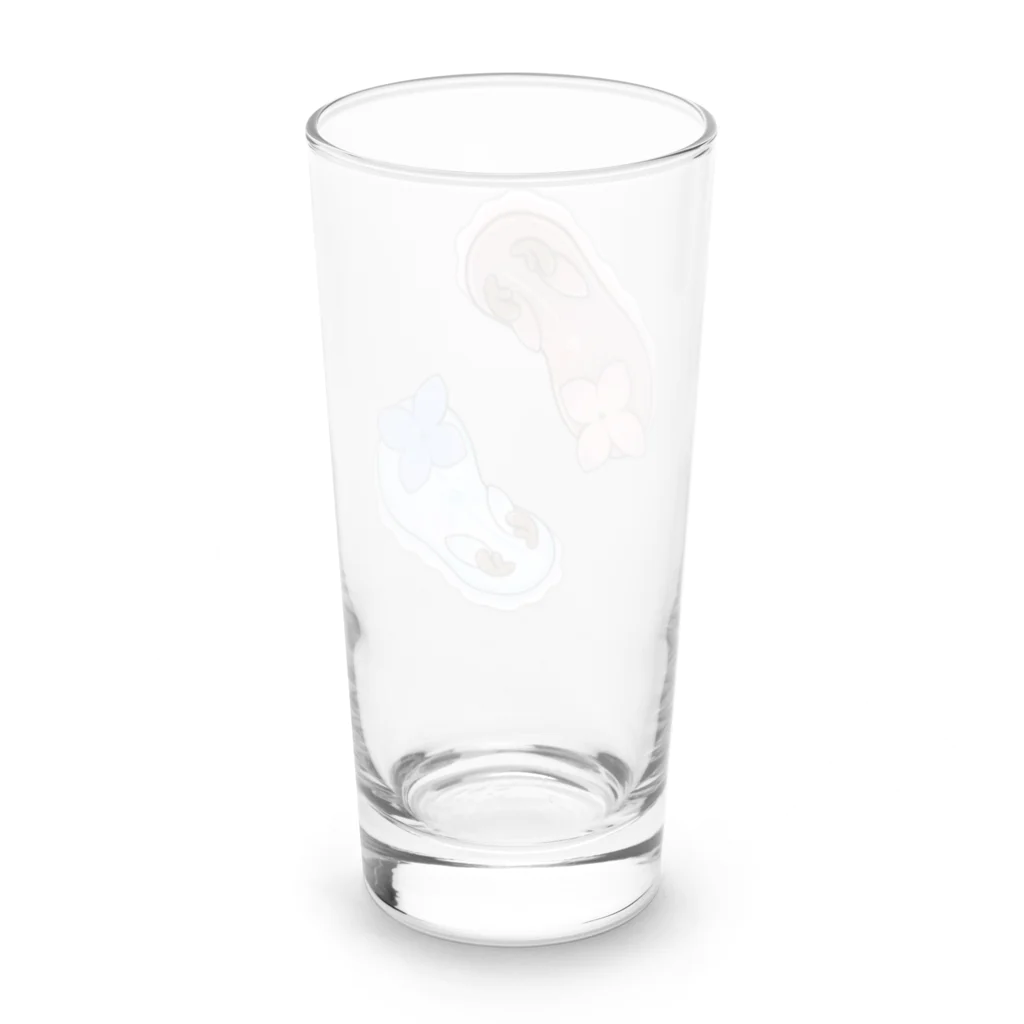 Jackalope Houseのツノアリウサギアジサイモドキウミウシ 2匹ver. Long Sized Water Glass :back